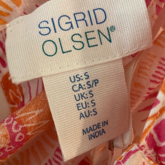 Sigrid Olson Boho Tank Top Size S - Picture 3 of 10